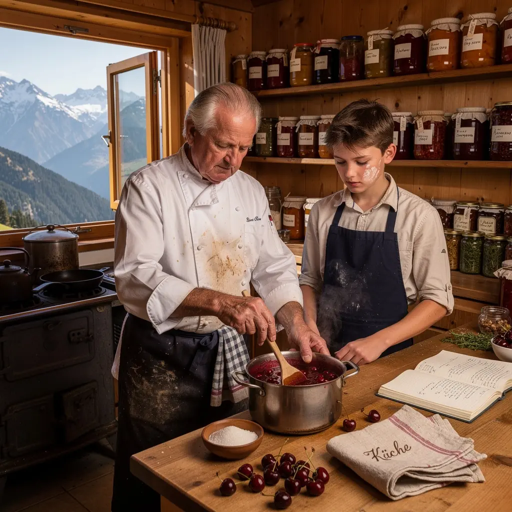 Eine Auswahl an frischem Gemüse und Gewürzen, bereit zur Zubereitung von Suppen und Saucen.